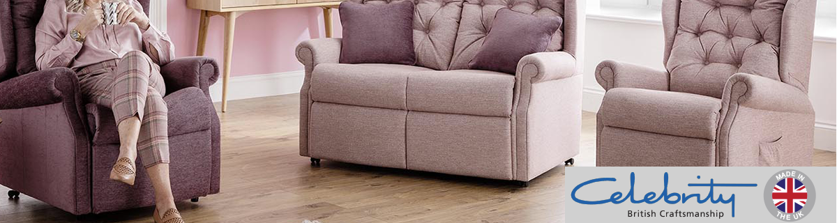 Celebrity Furniture fabric 3 Seater Sofas