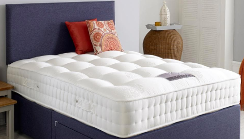 Small Double Ottoman Full Side Opening