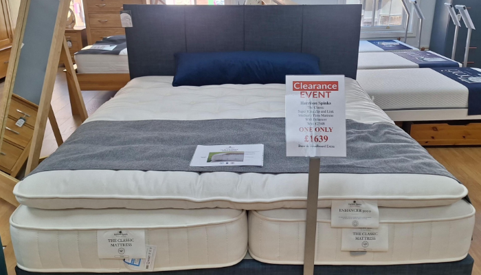 Super Kingsize Zip & Link. Base & Headboard Extra