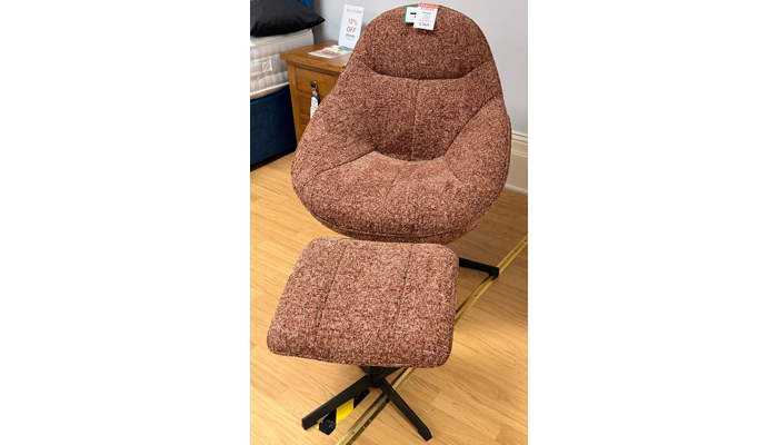 Chair With Footstool