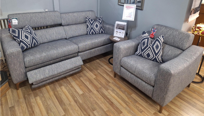 3 Seater Motion Sofa & Static Chair